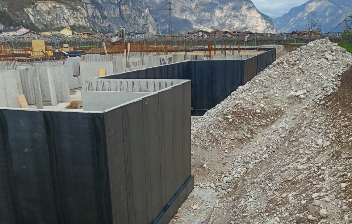 Impermeabilizzazione muri di fondazione
