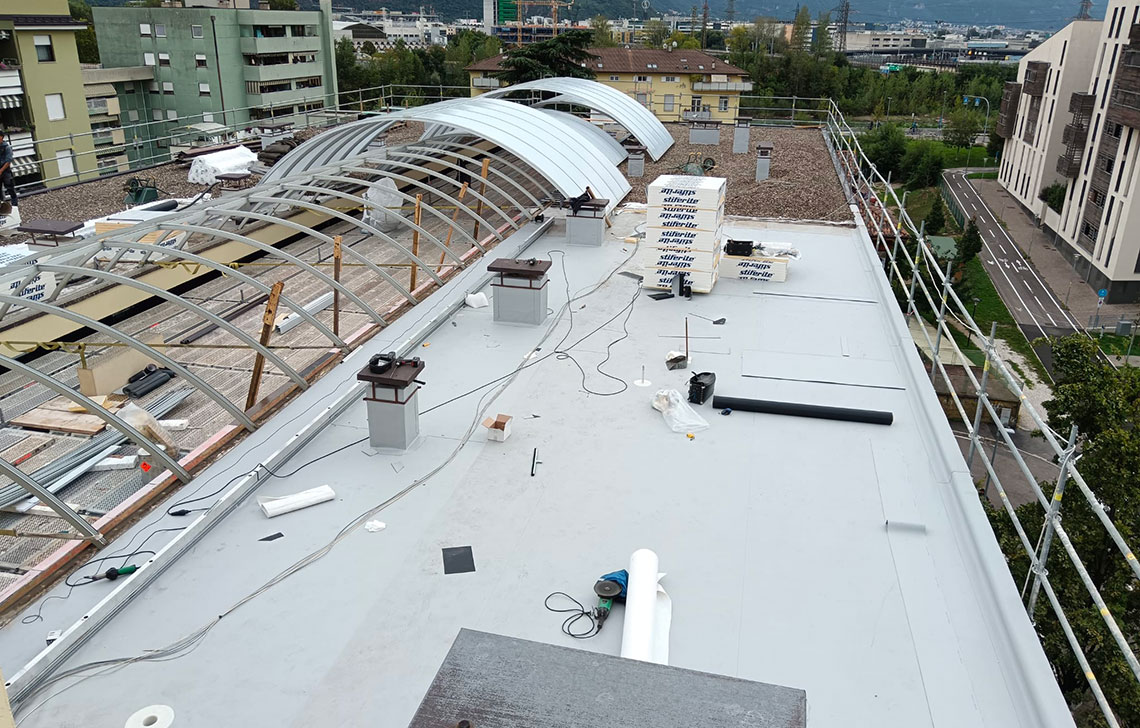 Rifacimento in PVC e isolazione termica